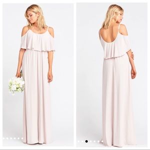 Caitlin Ruffle Maxi Dress